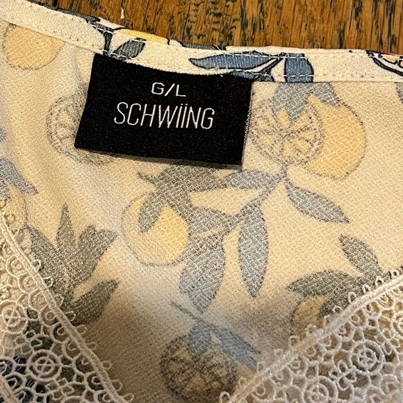 SCHWING – Lemon Print Camisole – Size G/L - Picture 3 of 10